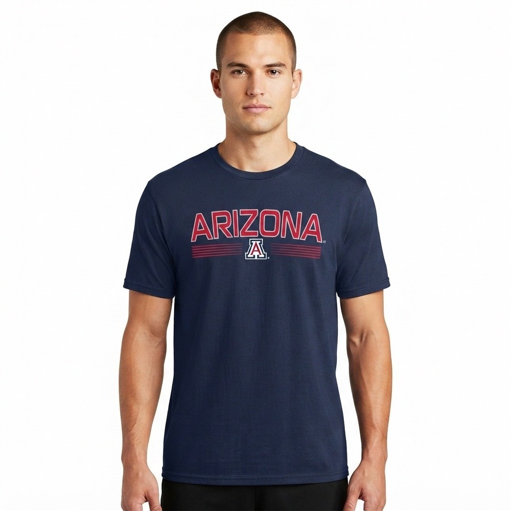 Captivating Shirt Arizona Wildcats Mens Small Navy Blue Dri-Fit Performance